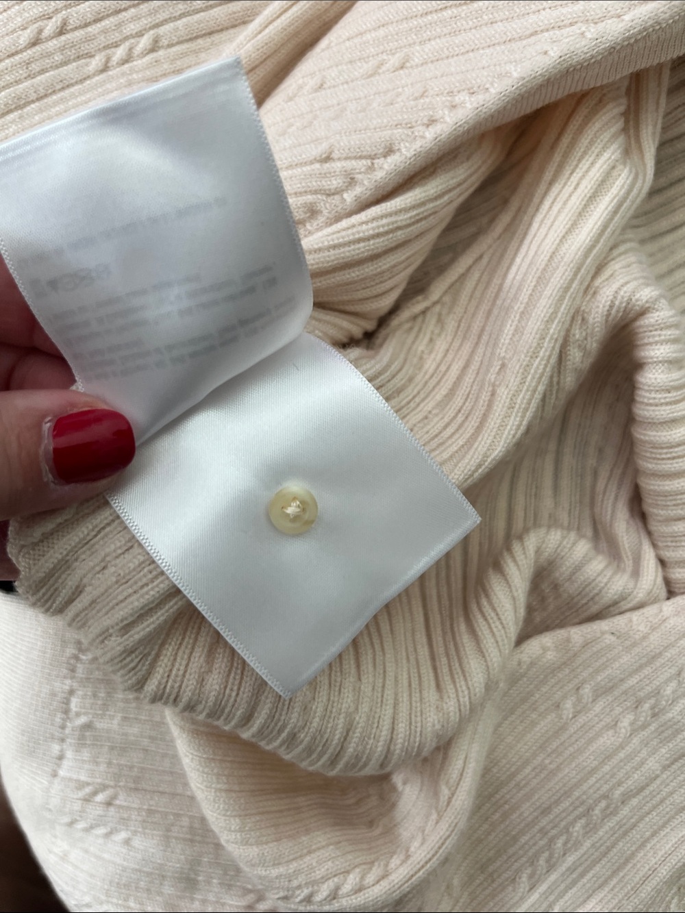 lululemon ribbed merino wool-blend cropped cardigan - Picture 10 of 11